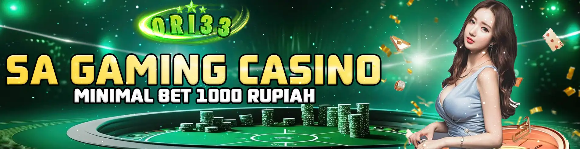 ORI33 Live Casino SA Gaming