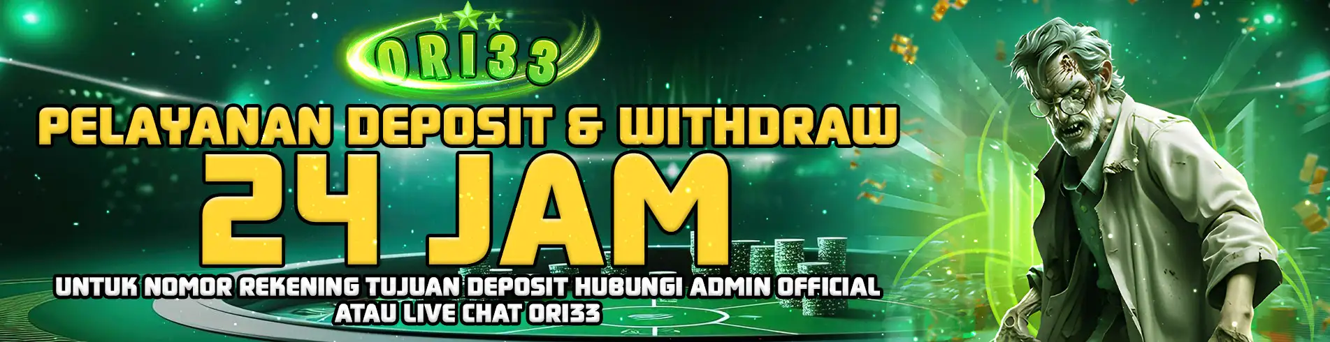 ORI33 Pusat Hiburan Judi Online Terbaik di Indonesia